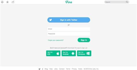 vine login.